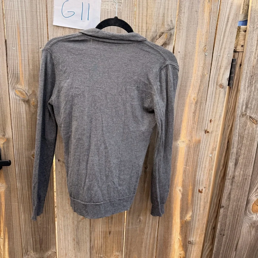 Brooks Brothers Gray Sweater Silk & Cashmere blend Size Small